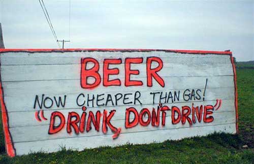 Drink don\'t drive!